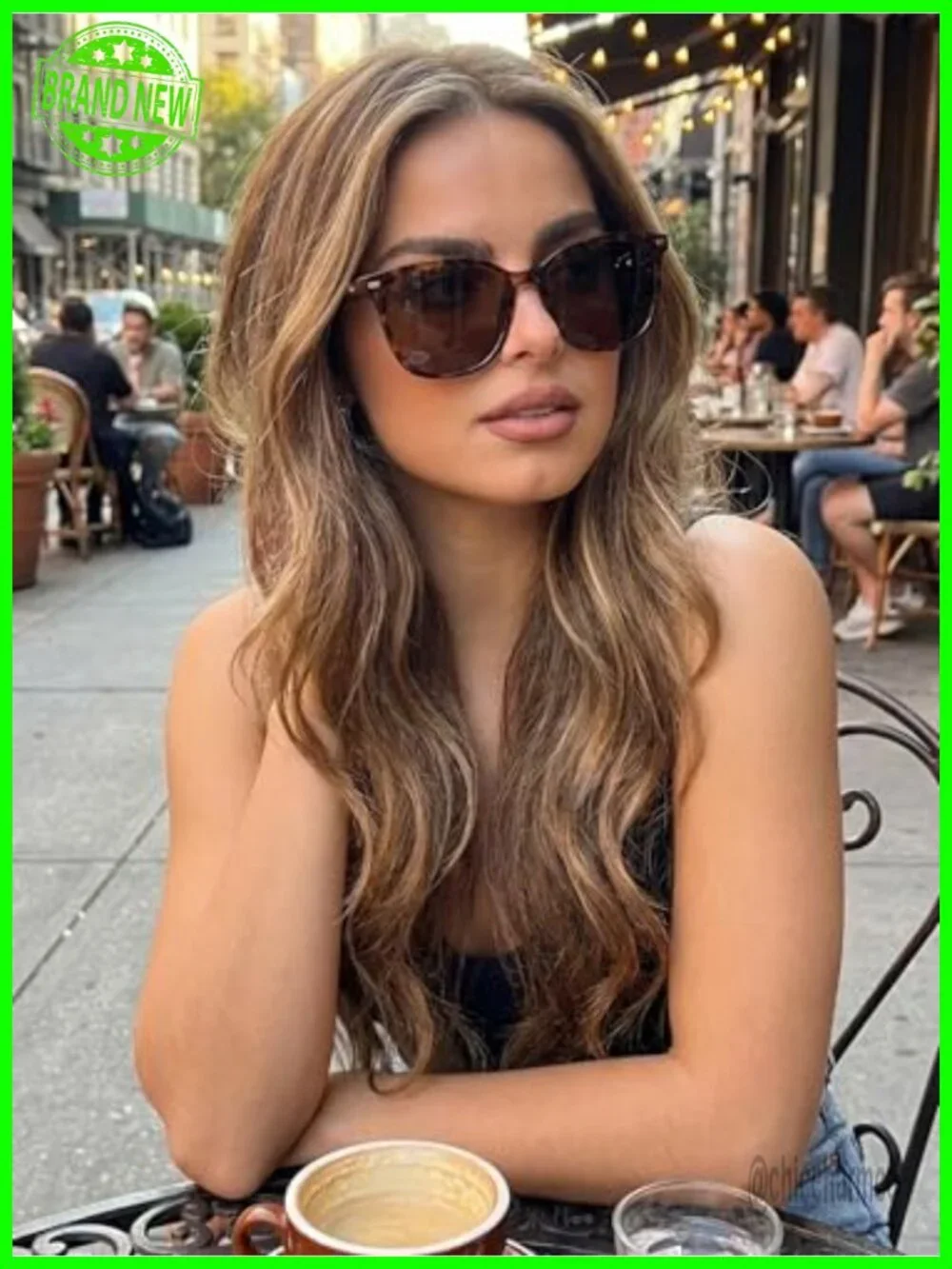 Polarized UV400 Protection Cat Eye Sunglasses for Women Pack of 2 Trendy Shades